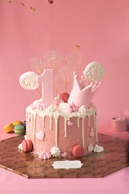 Детска Торта с Корона и Близалки - D4