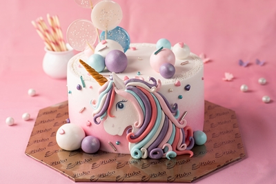 Детска Торта Еднорог с Близалки - D9