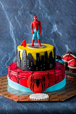 Детска Торта Спайдърмен - Двуетажна - D24