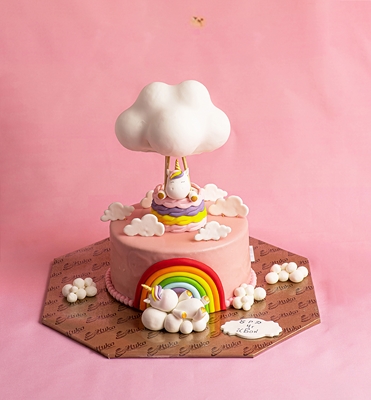 Детска Торта Еднорог с Облак - D32