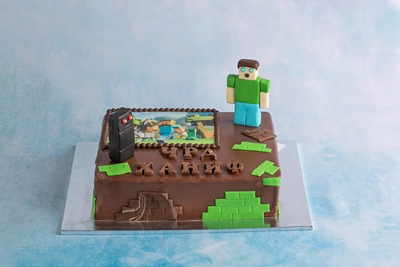 Детска Торта Майнкрафт - D47