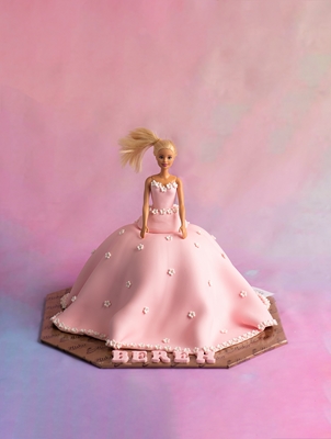 Детска Торта Кукла Барби - D43