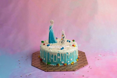 Детска Торта Фроузен с Елза и Олаф - D56