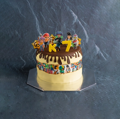 Детска Торта с Герои Броустарс - D60