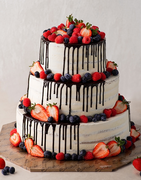 Сватбена Торта Berry Love - S1