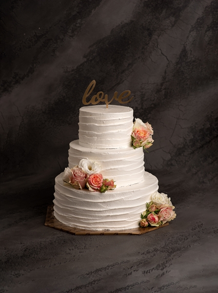 Сватбена Торта Вълни от Нежност - S2