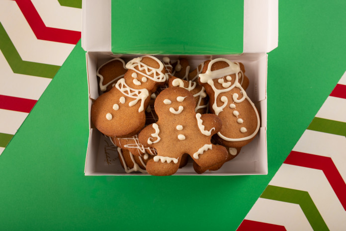 Коледни медени бисквитки 