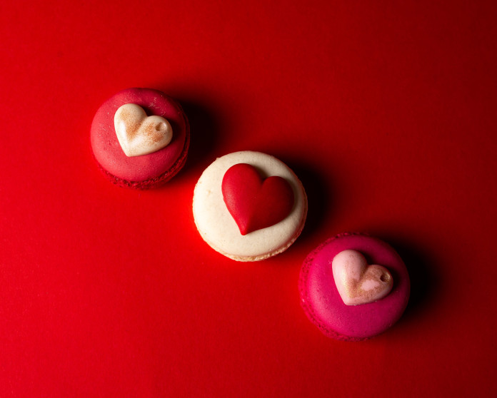 Френски макарони "Любов в три вкуса"