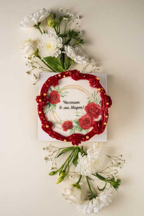 Бенто торта „Червени рози“