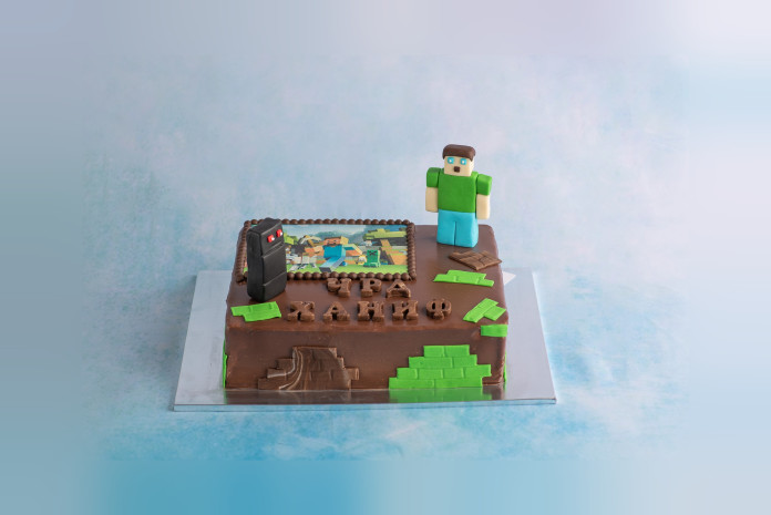 Детска Торта Майнкрафт - D47