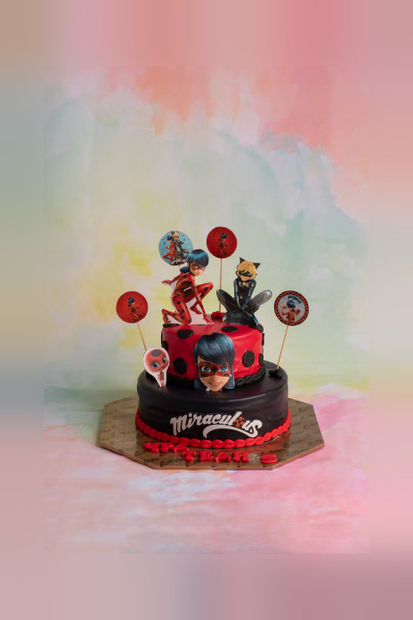 Детска Торта Миракълъс - Двуетажна - D58