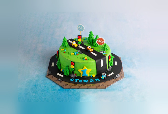 Детска Торта с Писта - D55