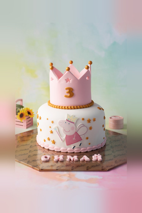 Детска Торта Прасето Пепа - D6