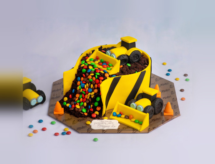 Детска Торта с Багери и М&Mс - D39